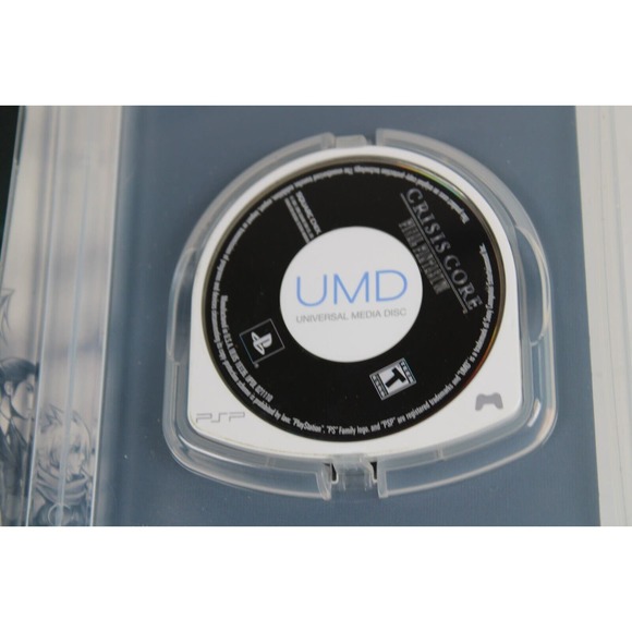 Crisis Core: Final Fantasy VII 7 Metallic Silver Cover Ltd. Edition Sony PSP - Picture 5 of 6